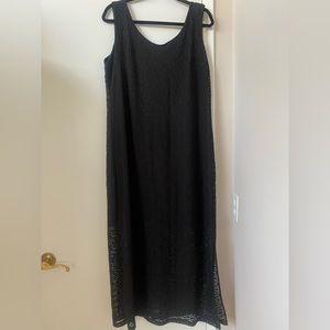 Vintage Apt 9 Black Maxi Dress
